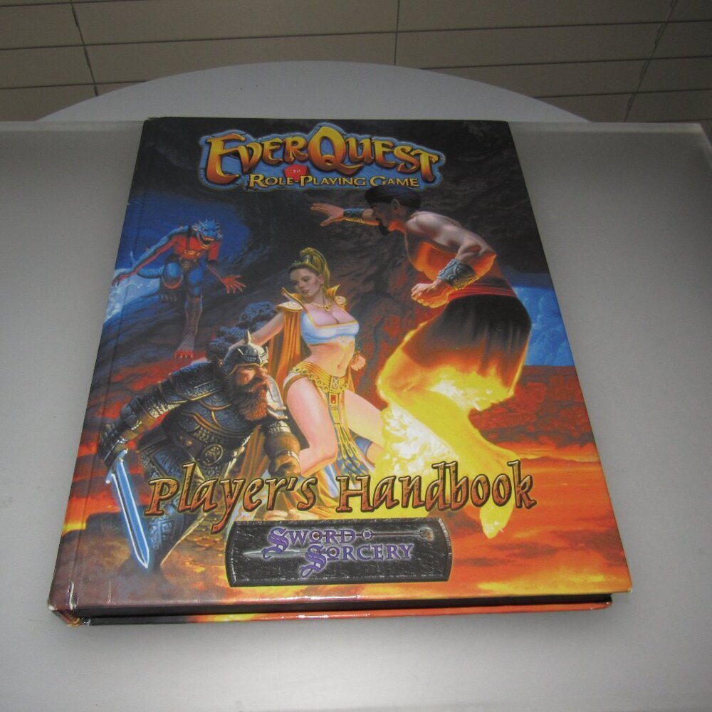 EverQuest RPG Player’s Handbook | Sword & Sorcery Studio | Vintage Fantasy Art